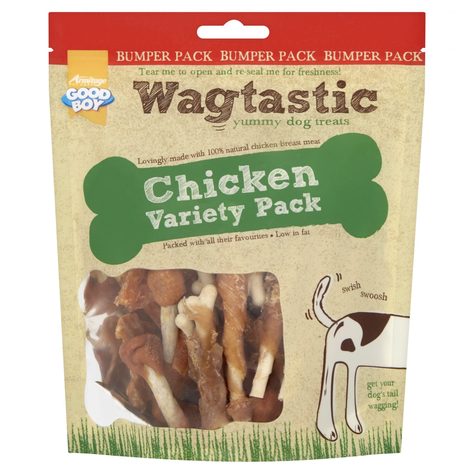 Good boy wagtastic dog treats hotsell