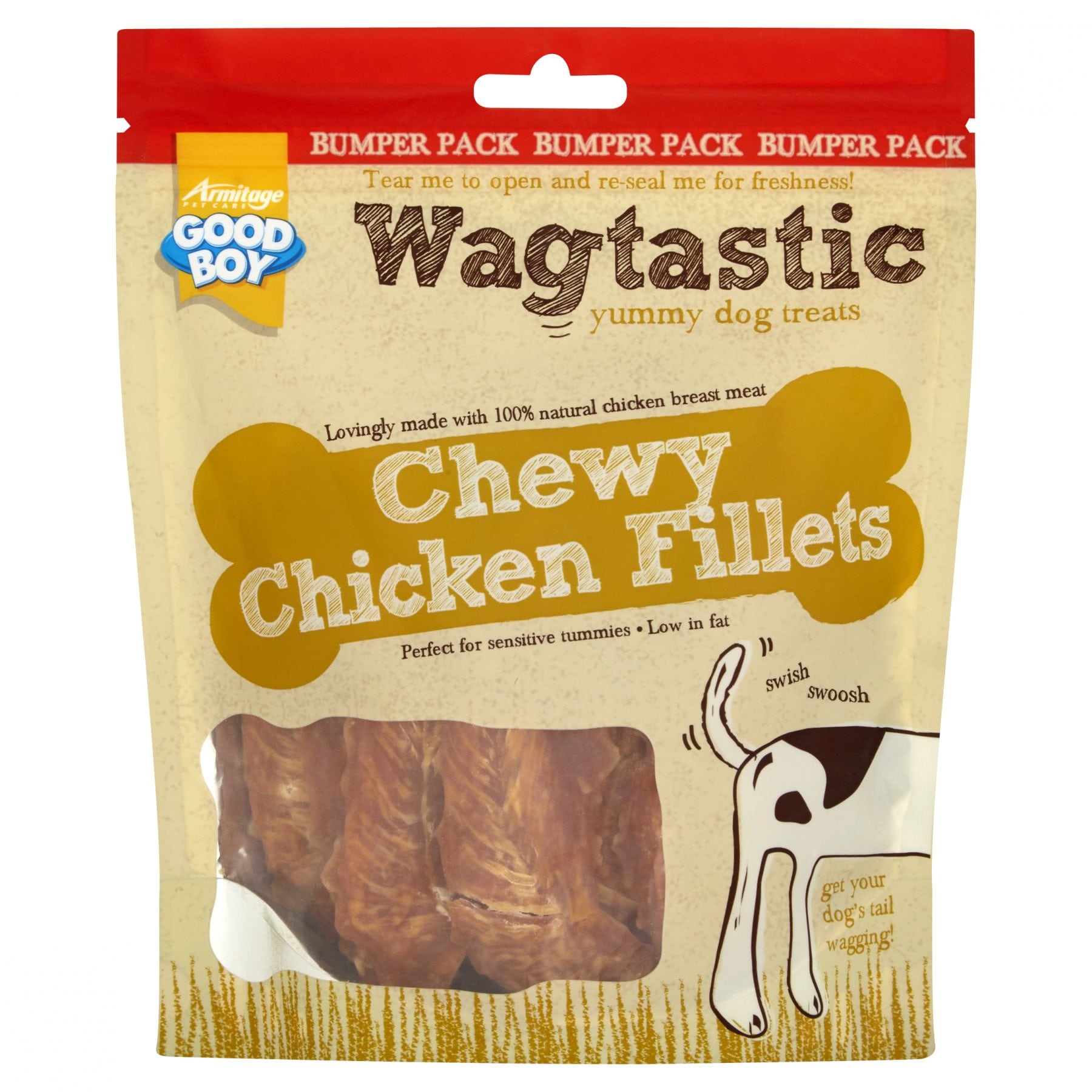 Wagtastic Chewy Chicken Fillets 